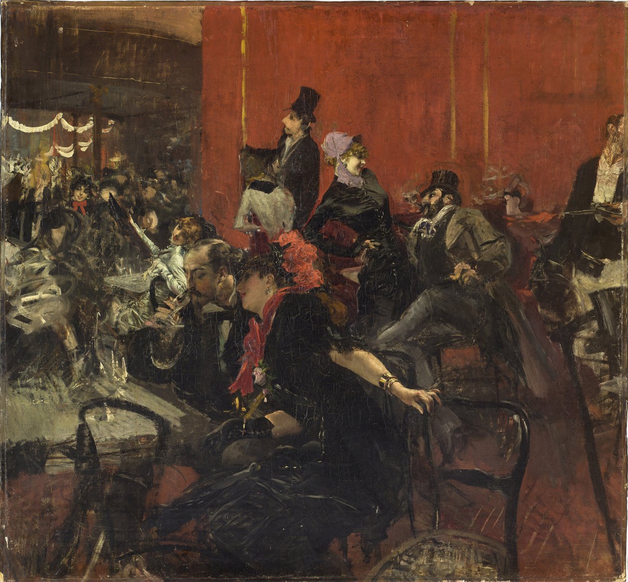 Feast Scene, c. 1889 by Giovanni Boldini