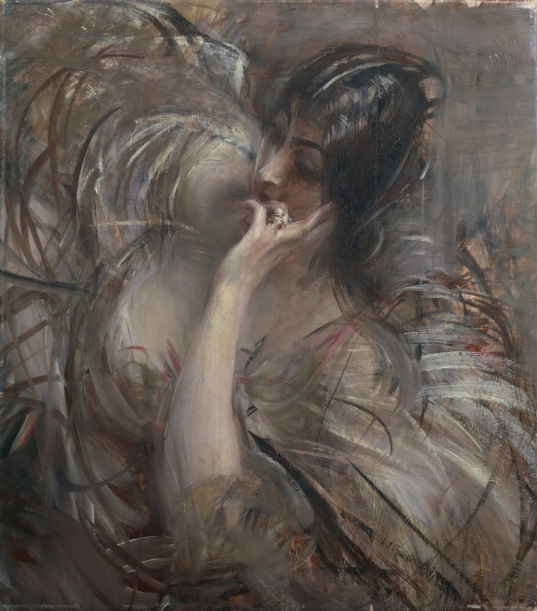 Portrait of Madame De Joss by Giovanni Boldini