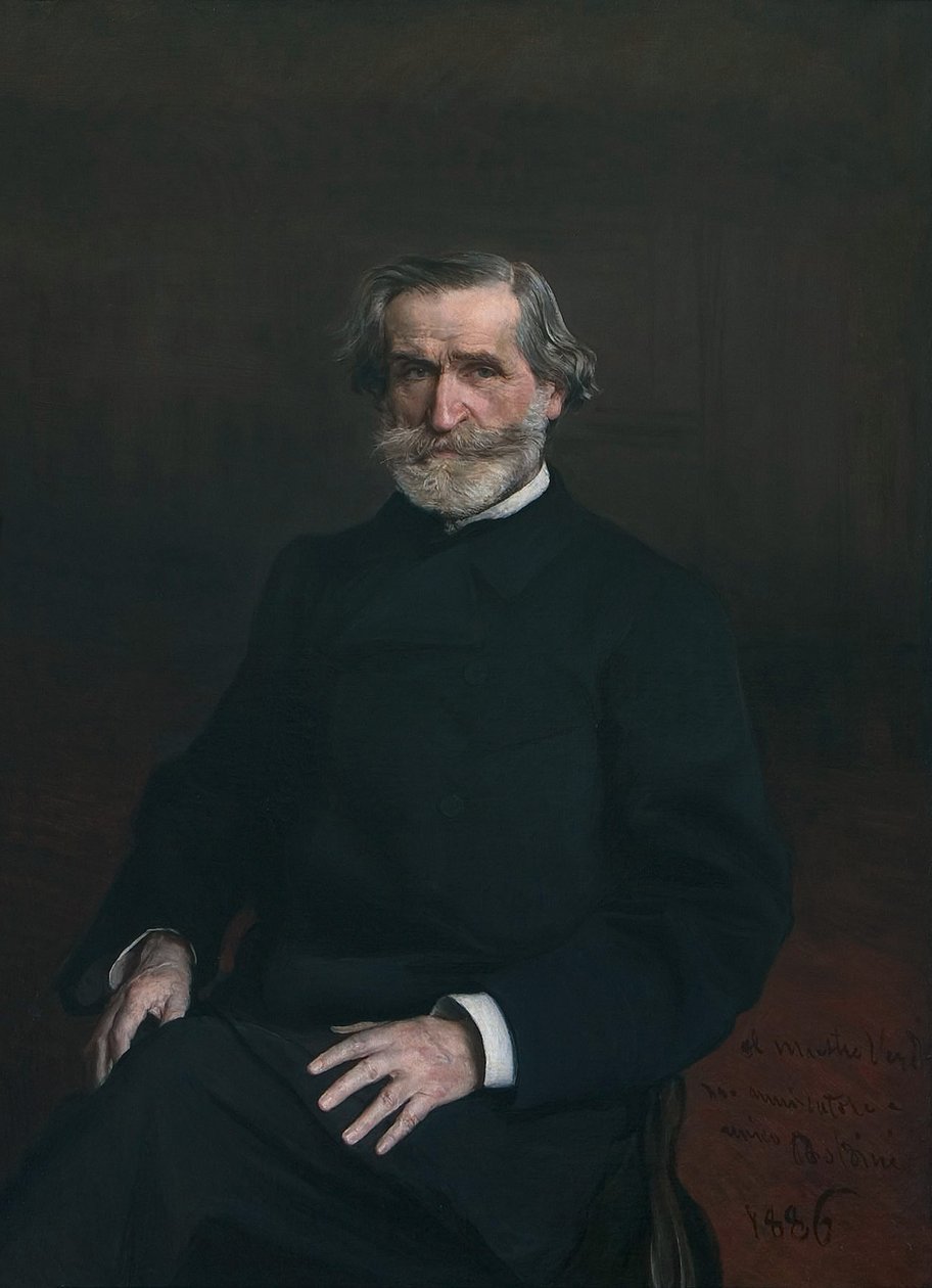 Portrait of Giuseppe Verdi by Giovanni Boldini
