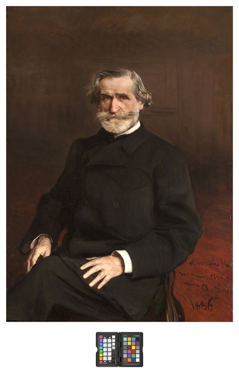 Portrait of Giuseppe Verdi by Giovanni Boldini