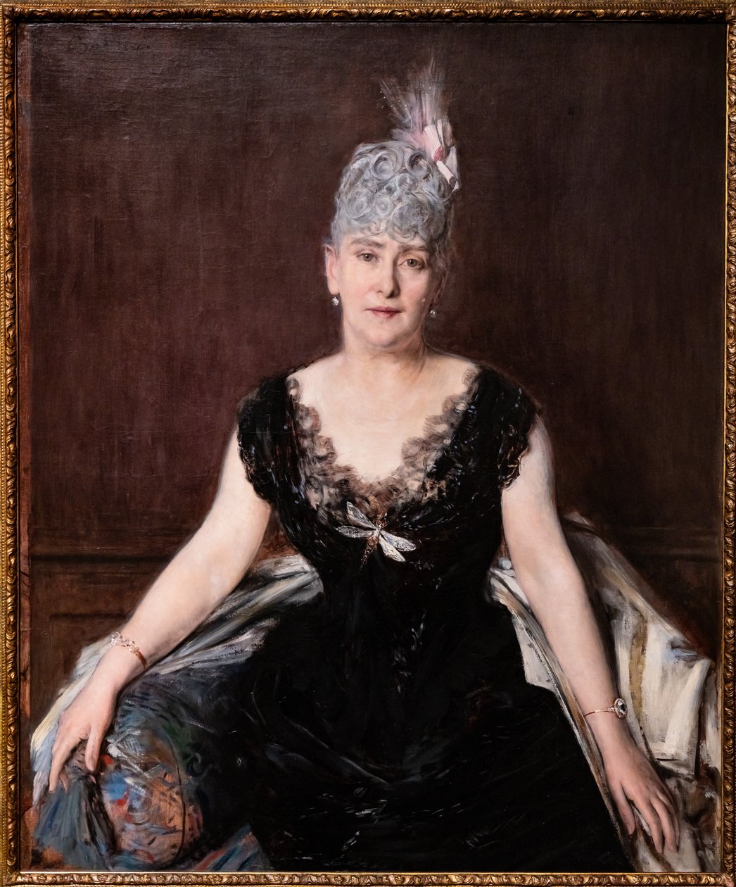 Portrait of Madame Seligman by Giovanni Boldini