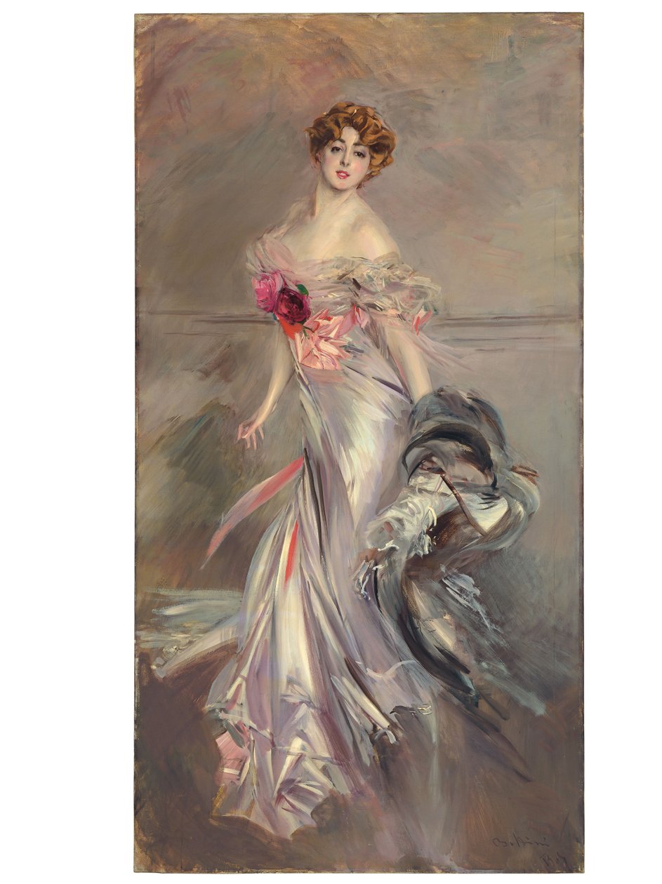 Portrait of Marthe Régnier by Giovanni Boldini