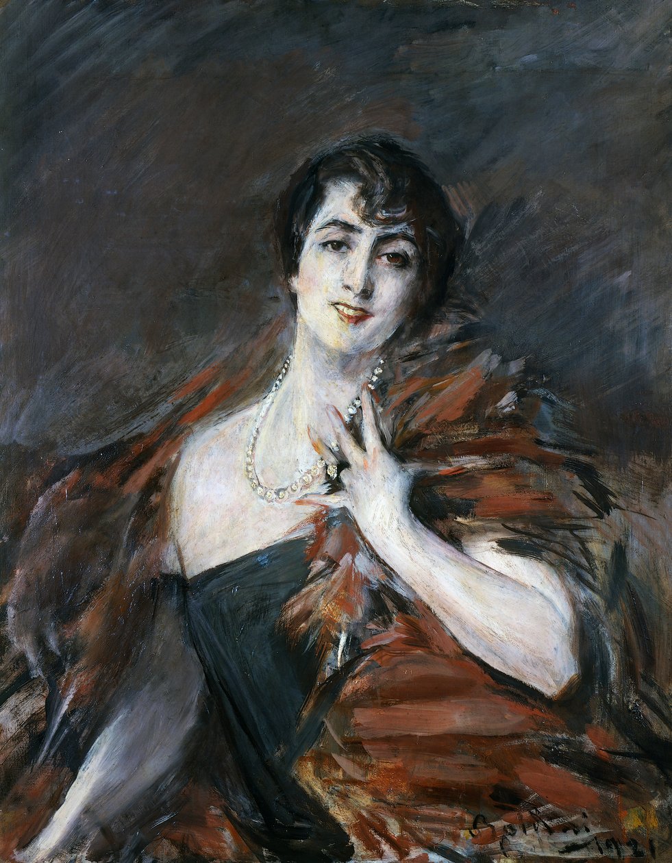 Portrait of a Lady by Giovanni Boldini