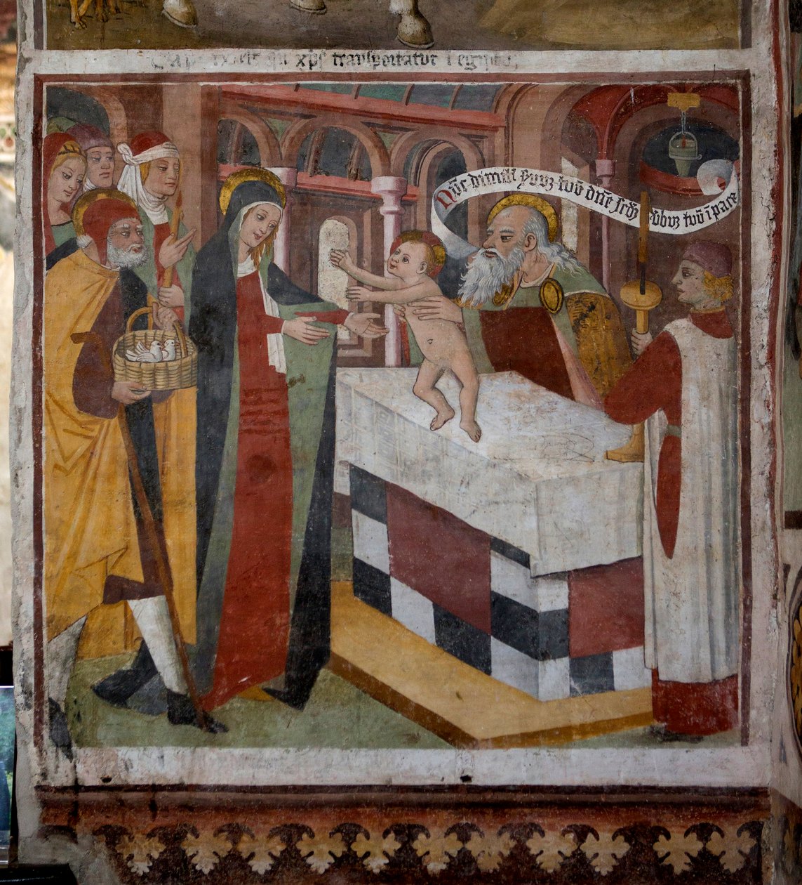 Presentation of Jesus in the Temple, 1492 by Giovanni Canavesio