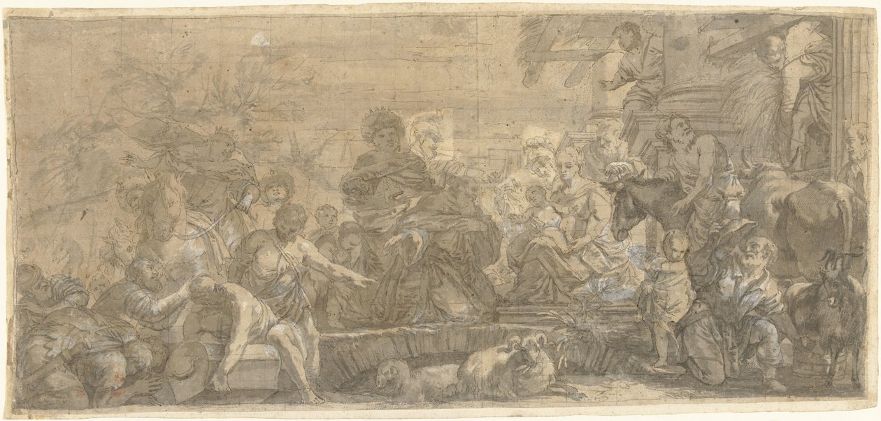 Adoration of the Magi by Giovanni Coli