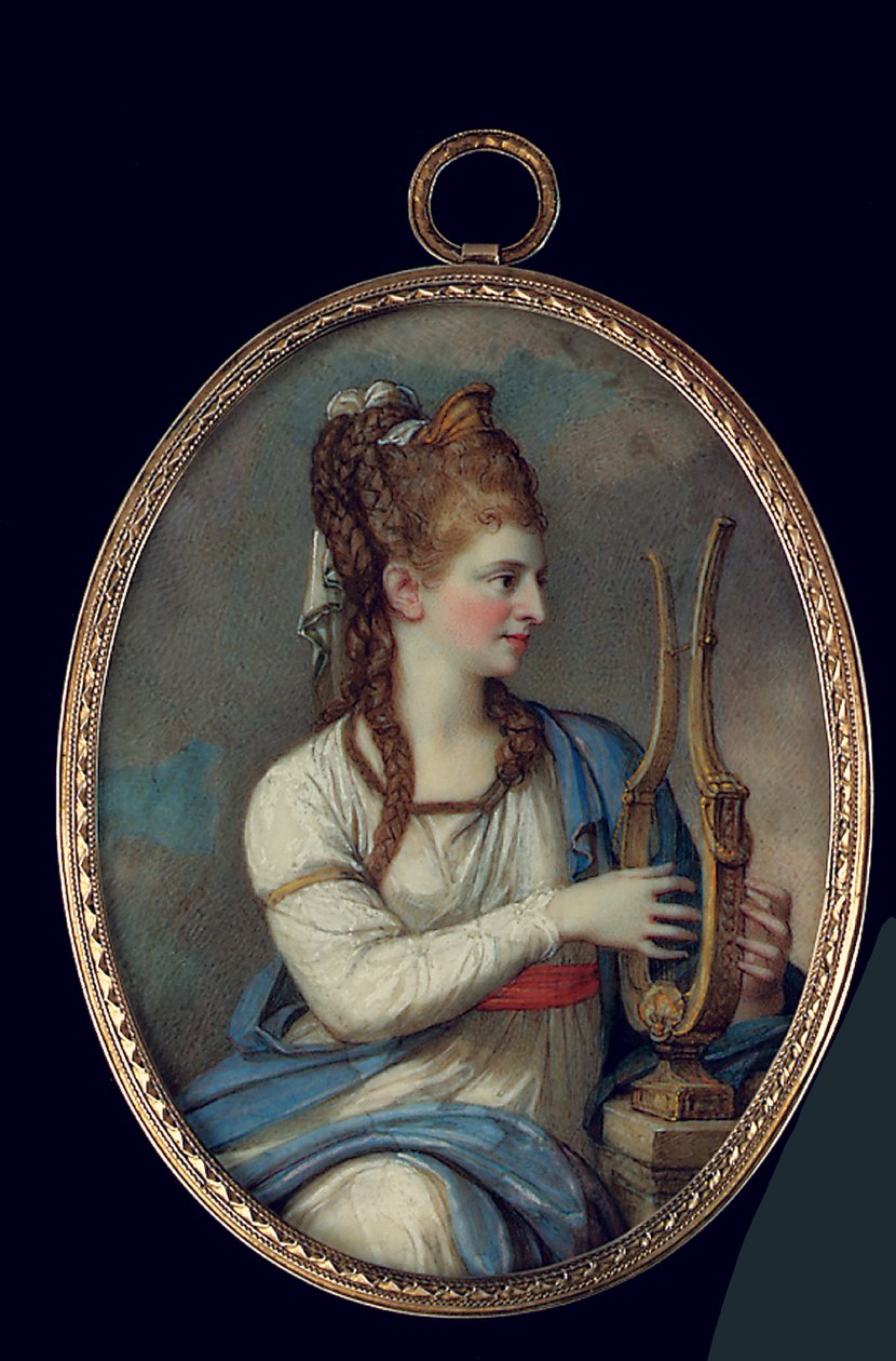 Sara Gustava Adelaide Schwan by Giovanni Domenico Bossi