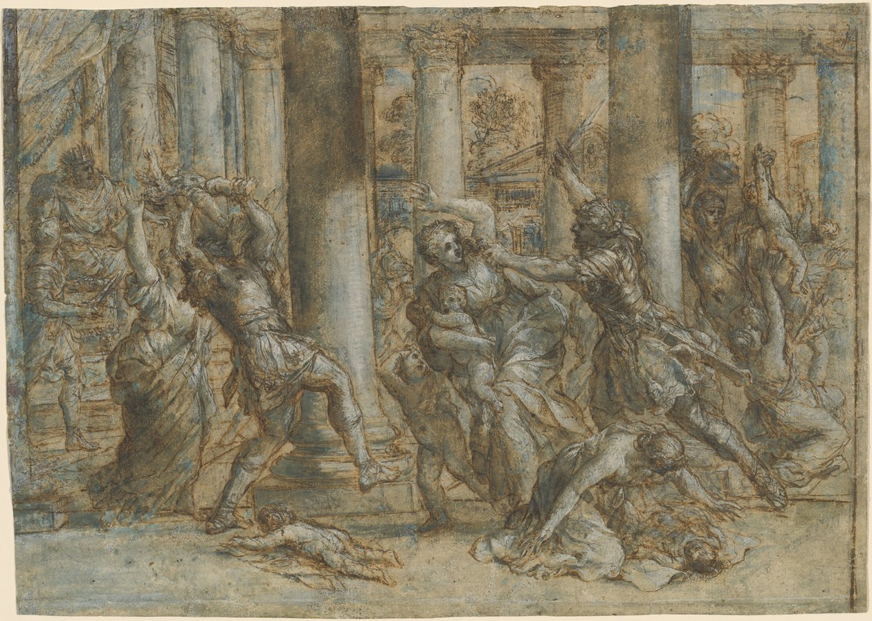 The Massacre of the Innocents by Giovanni Francesco Romanelli