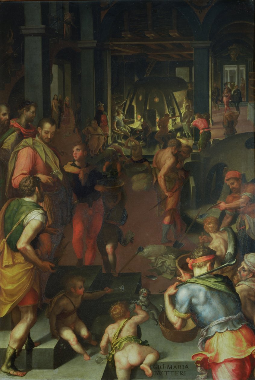 The Glassworks by Giovanni Maria Butteri