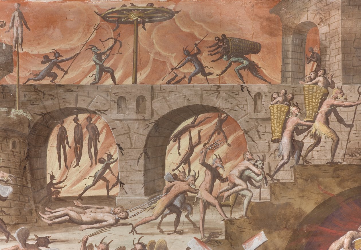 Hell by Giovanni Mauro della (c.1575 1640) Rovere