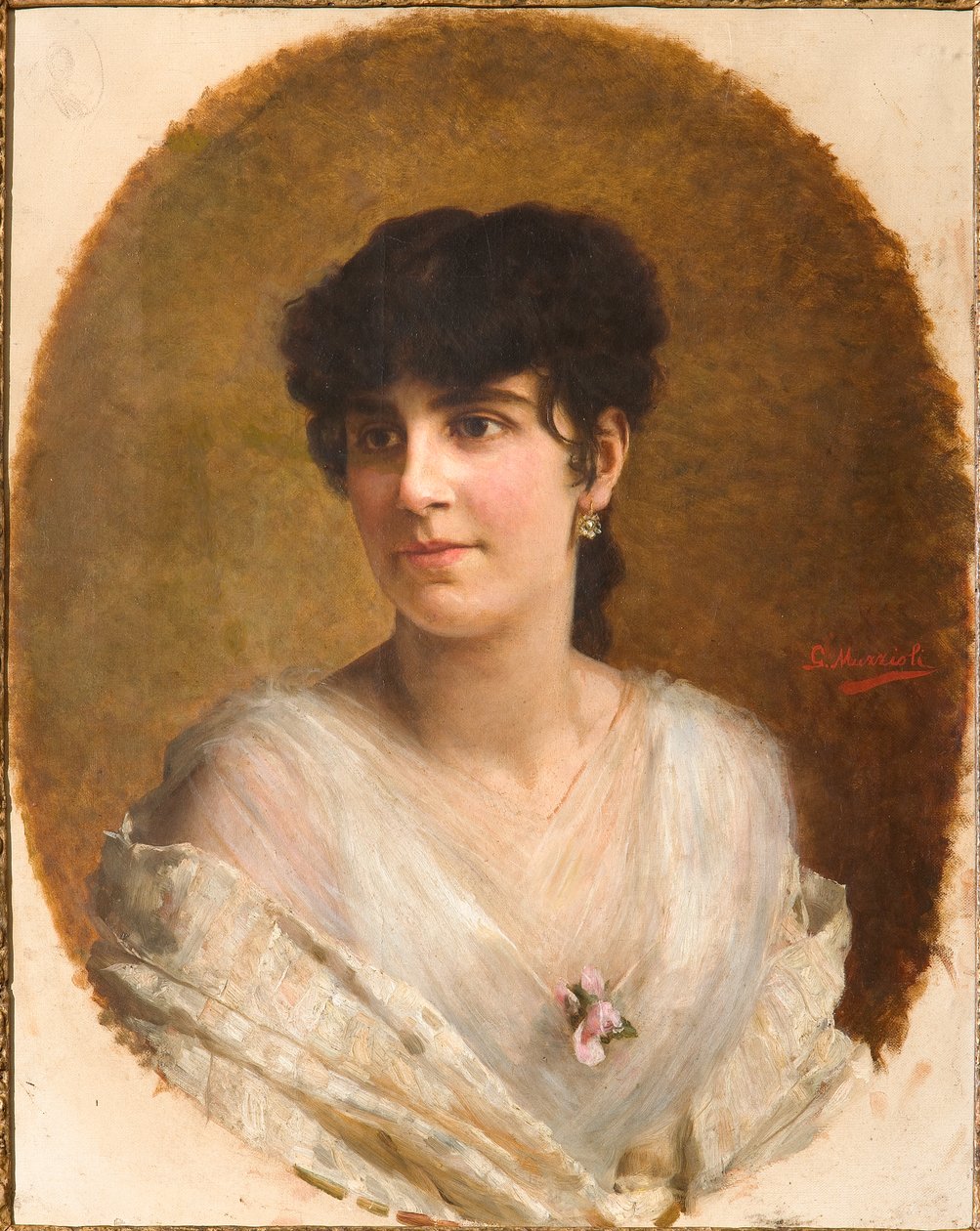 Face of a Girl by Giovanni Muzzioli