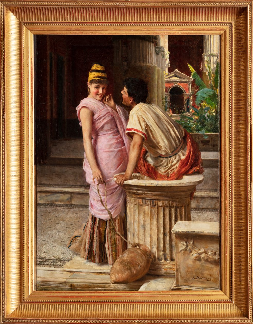 Pompei Scene by Giovanni Muzzioli