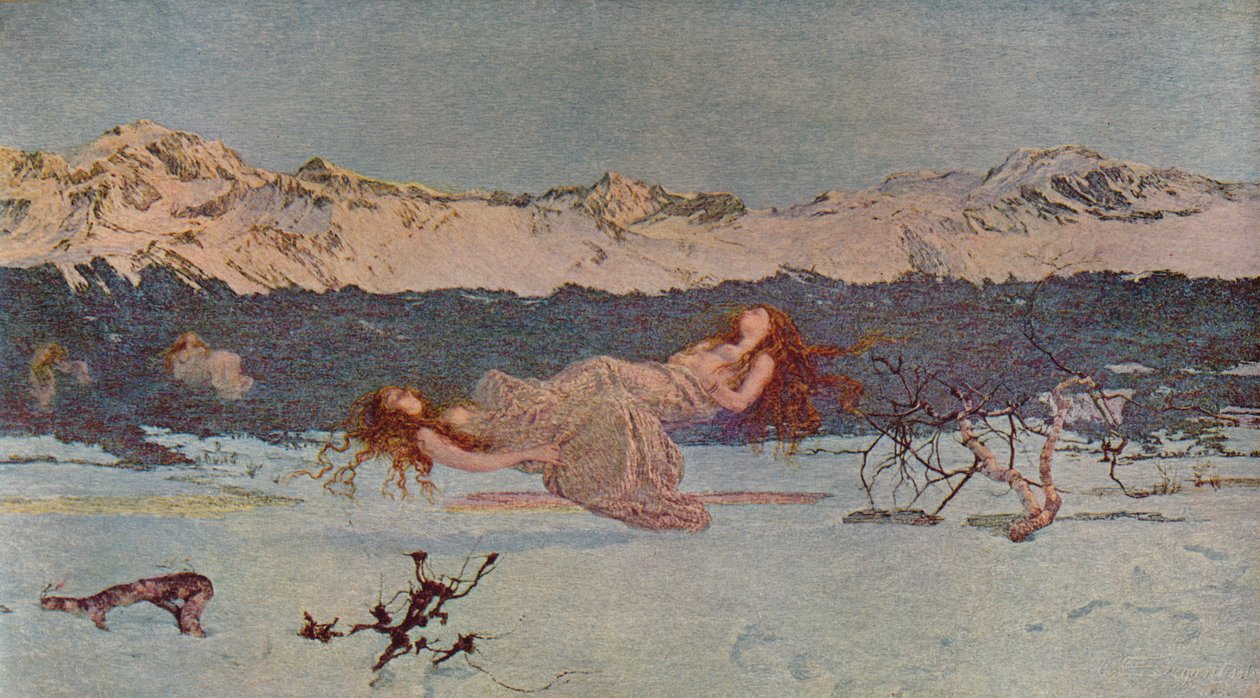 The Punishment of Luxury by Giovanni Segantini