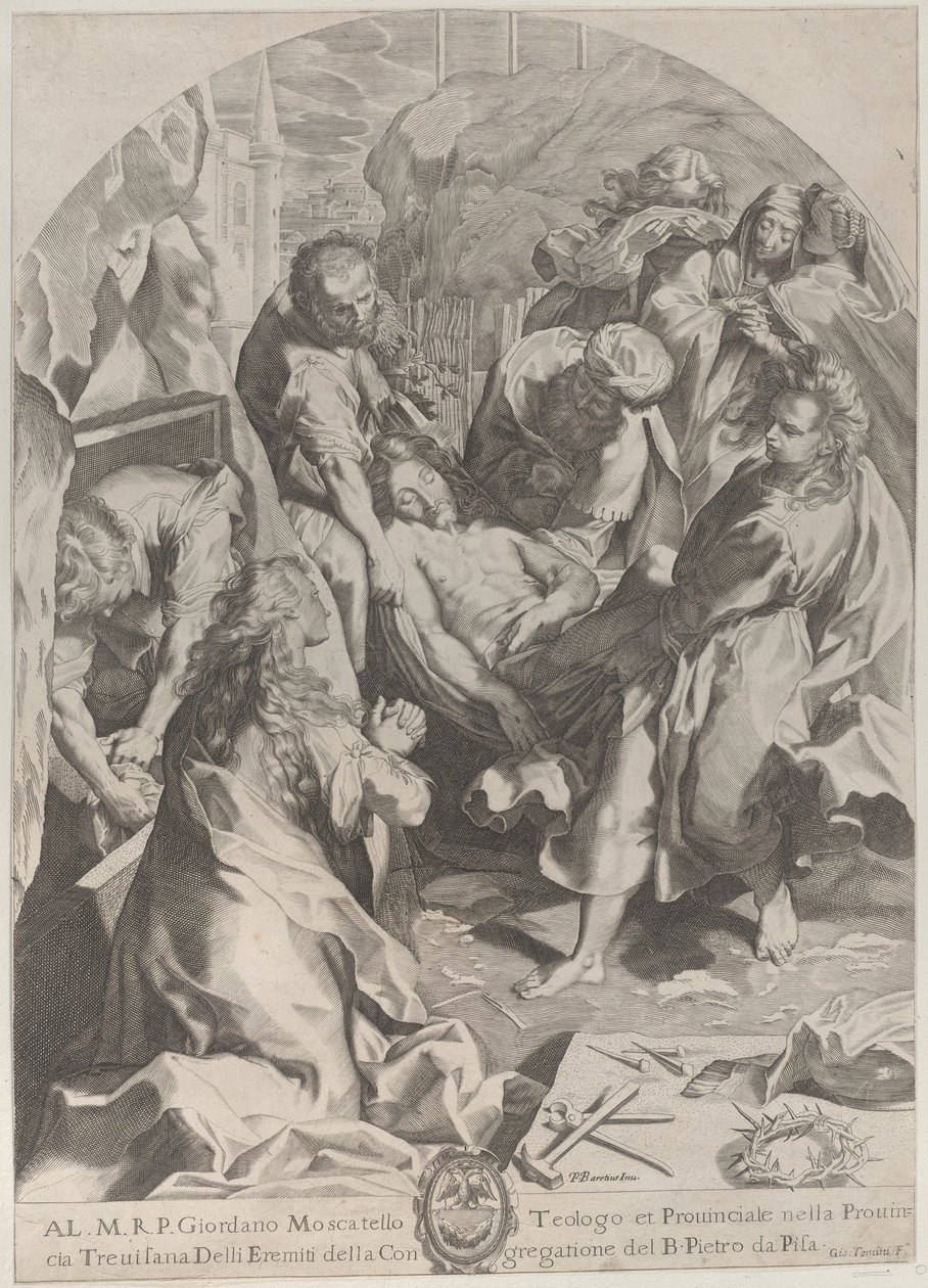 The Entombment by Giovanni Temini