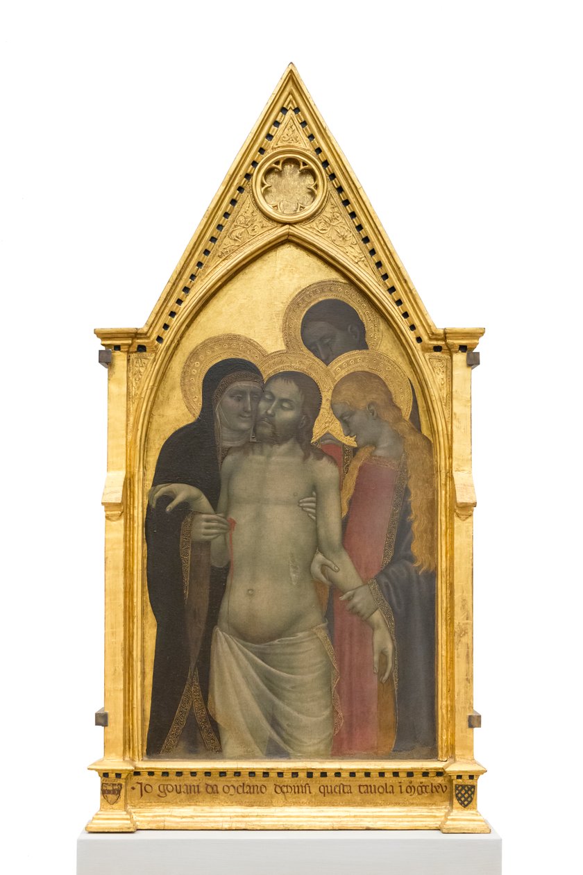 Man of Sorrows by Giovanni da Milano