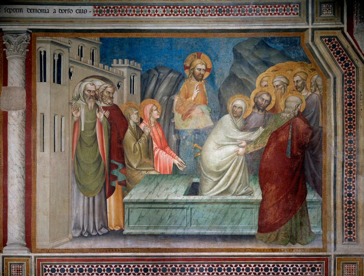 The Raising of Lazarus by Giovanni da Milano