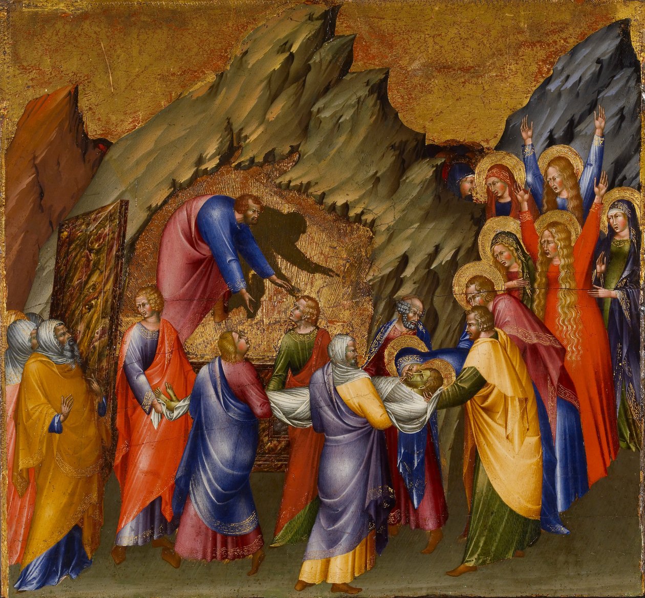 The Entombment by Giovanni di Paolo