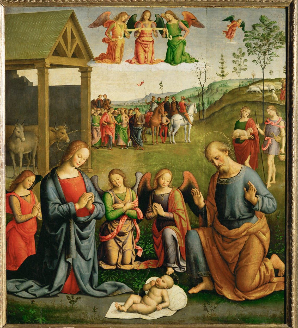 Nativity by Giovanni di Pietro (c.1450 1529) (studio of)