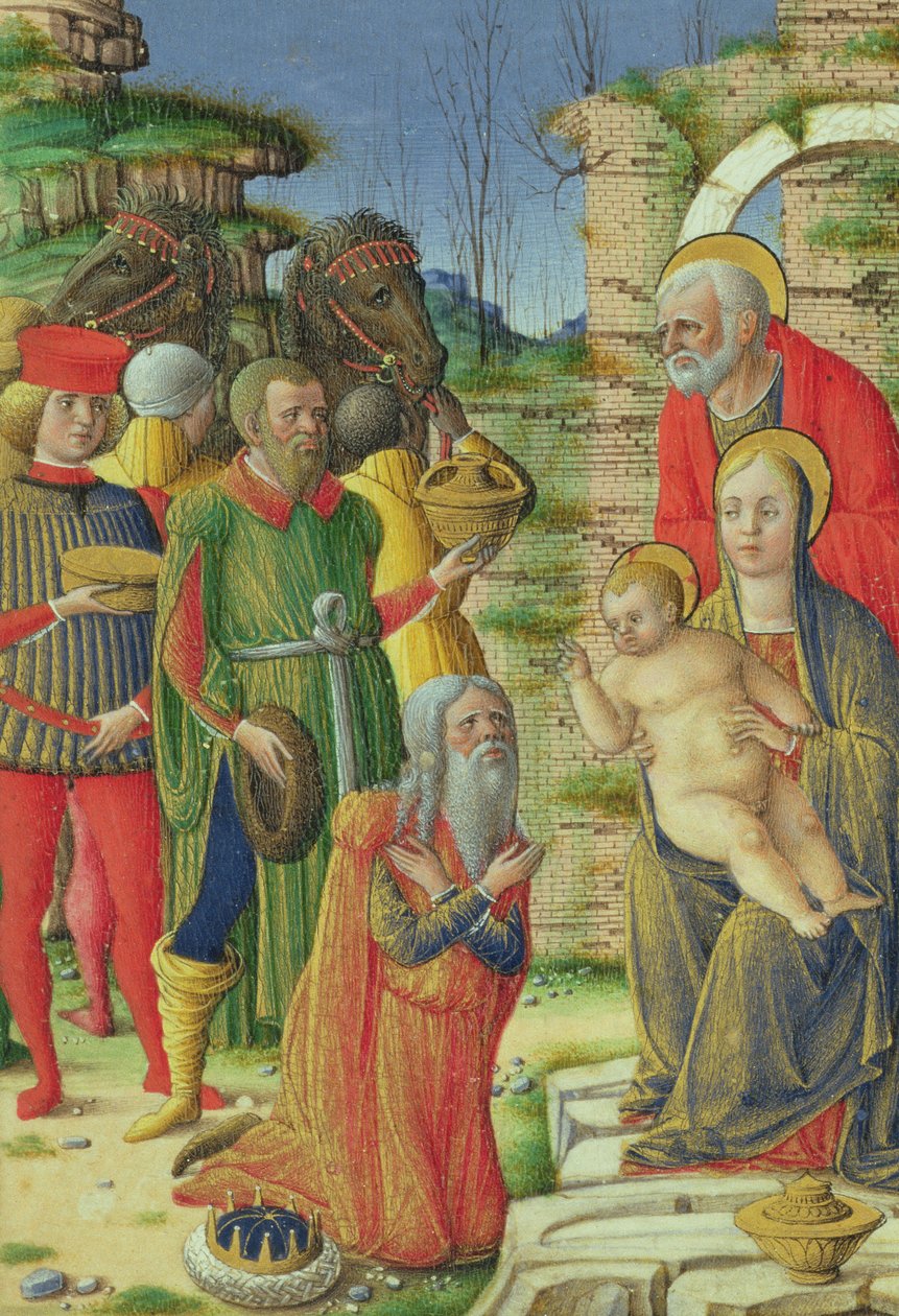 Adoration of the Magi, c.1465 by Girolamo da Cremona
