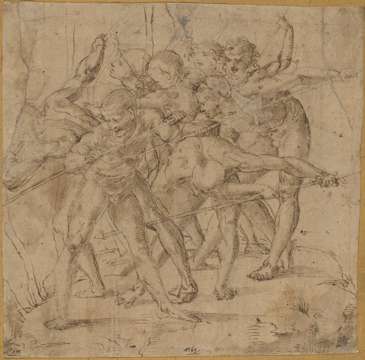 Battle Scene by Girolamo Genga