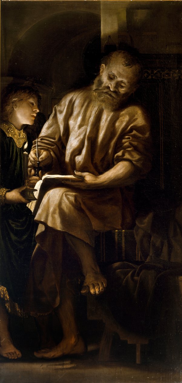 Saint Matthew by Girolamo Romanino