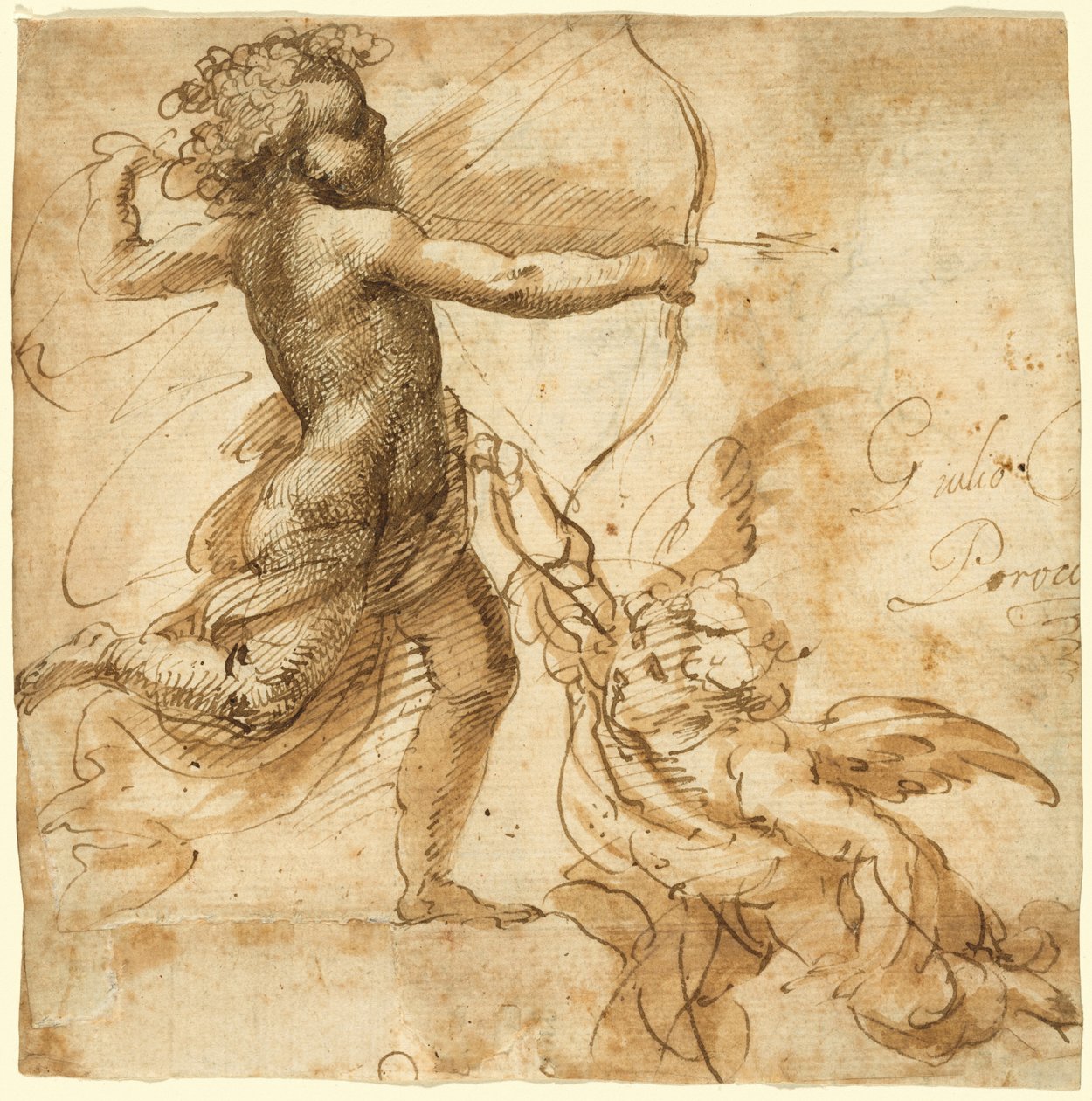 Cupid by Giulio Cesare Procaccini
