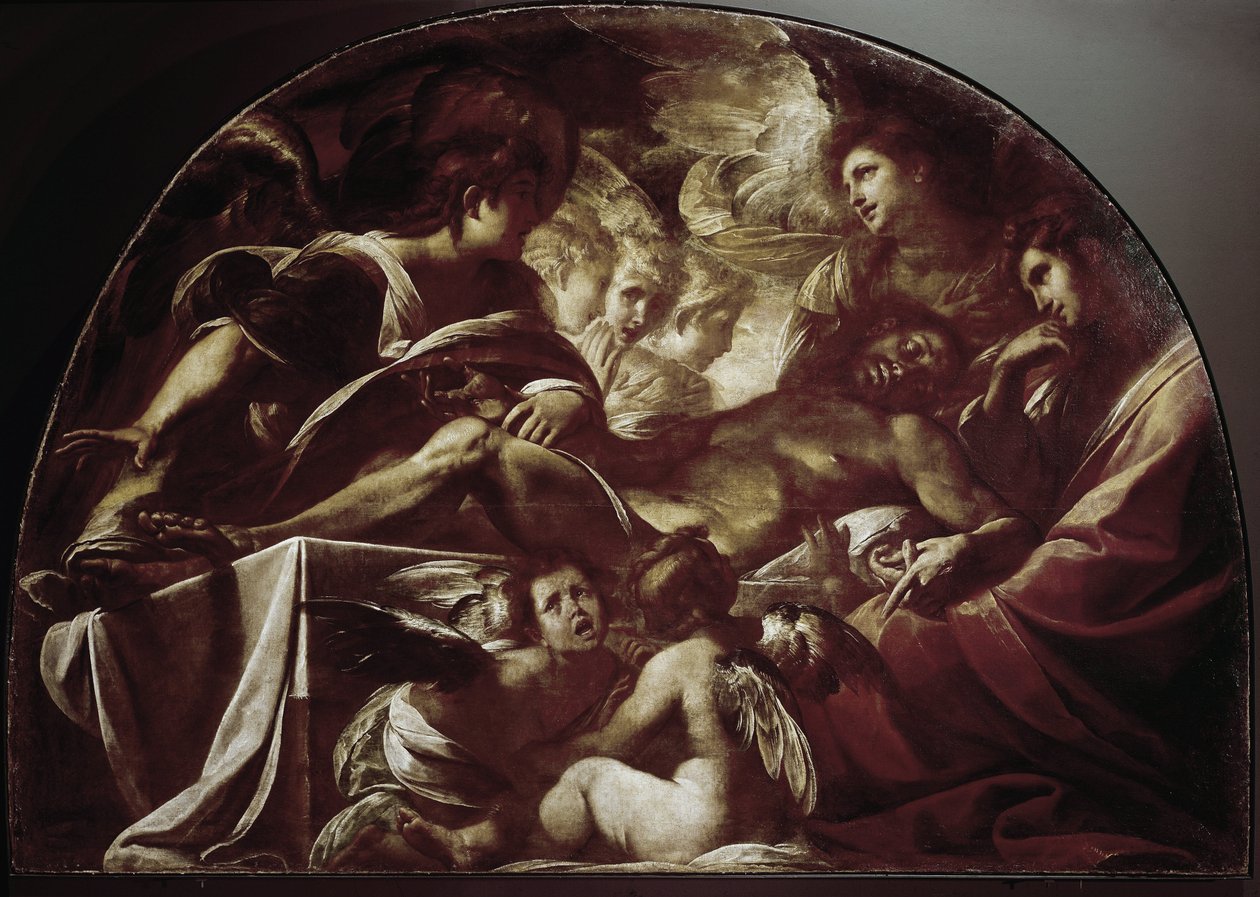 The Dead Christ by Giulio Cesare Procaccini