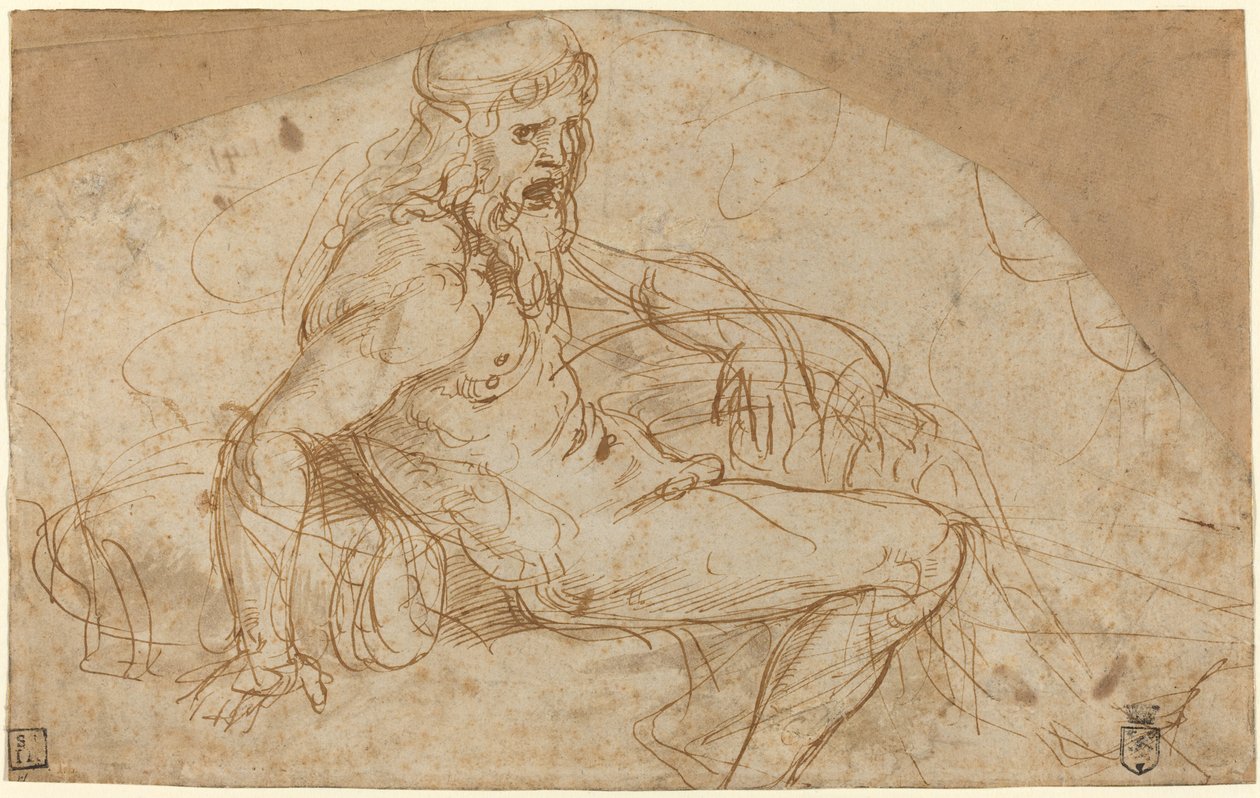 River God by Giulio Romano