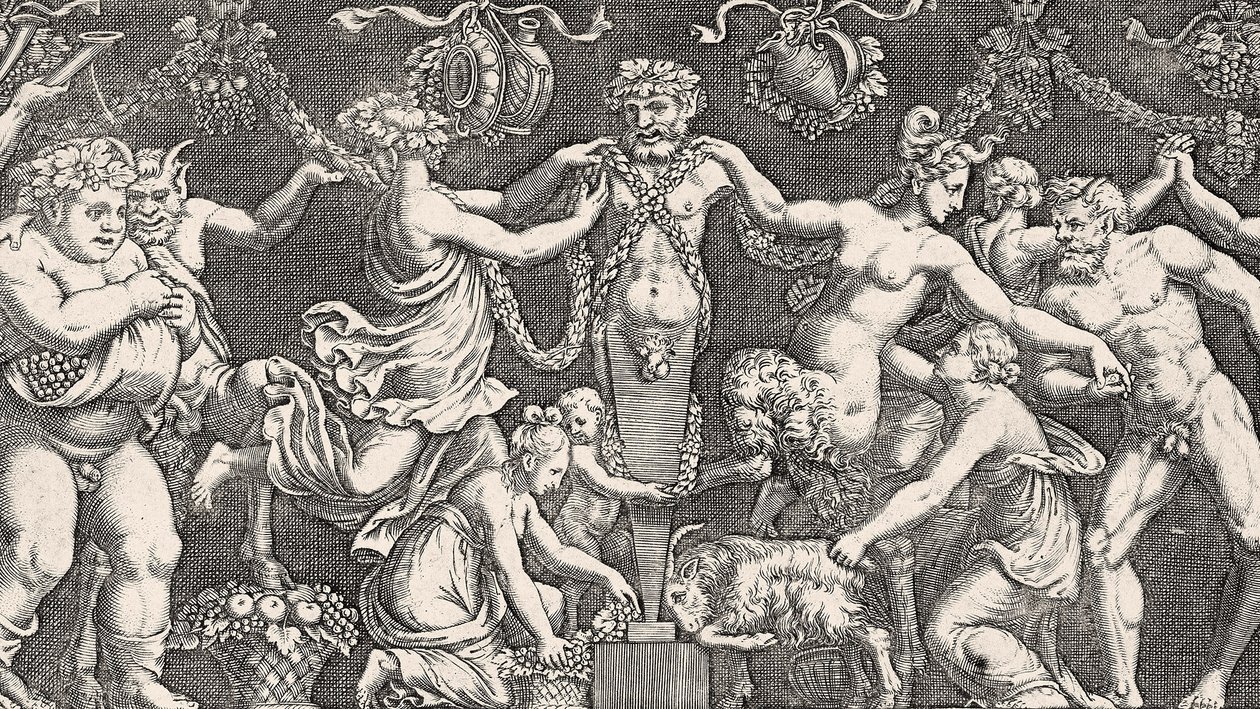 Sacrifice to Priapus, c.1540 by Giulio Romano