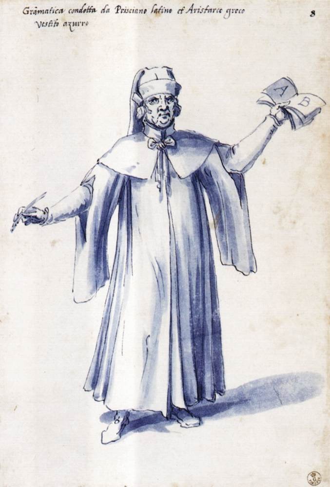 Costume of the Allegorical Figure Grammar by Giuseppe Arcimboldo