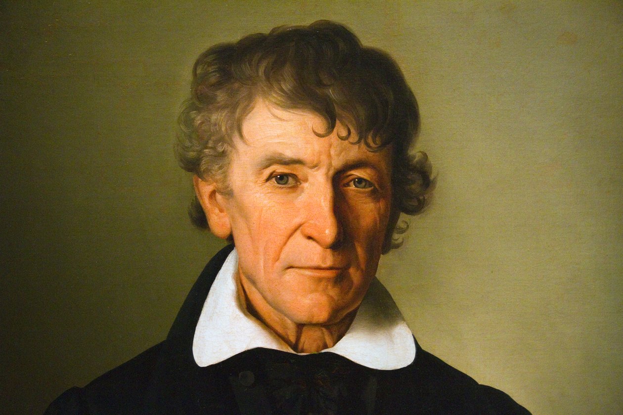 Portrait of an Old Man by Giuseppe Tominz