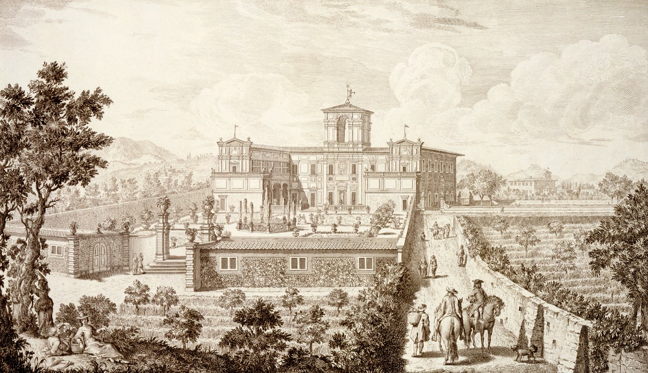 View of the Villa di Montughi, from 