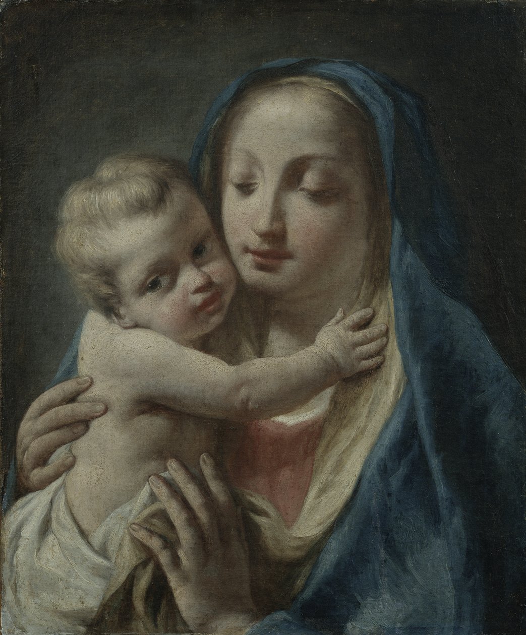 Virgin and Child by Giuseppe Angeli
