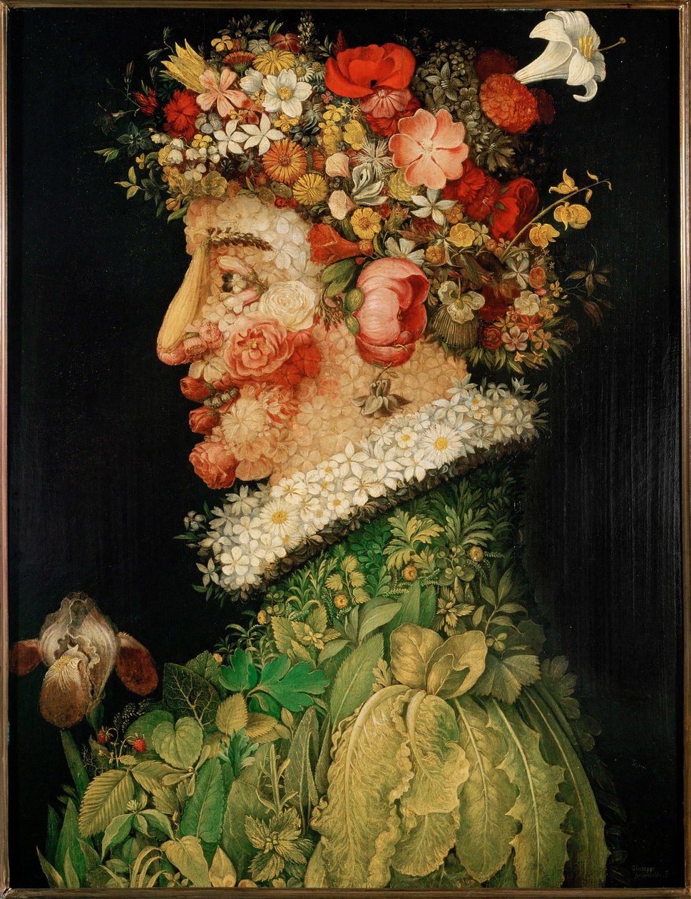 Spring by Giuseppe Arcimboldo