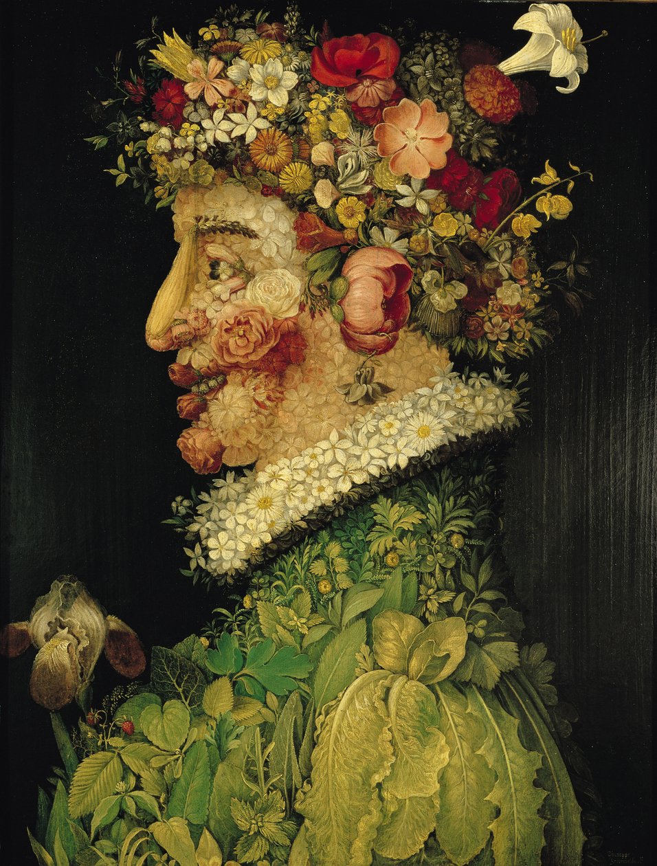 Spring by Giuseppe Arcimboldo