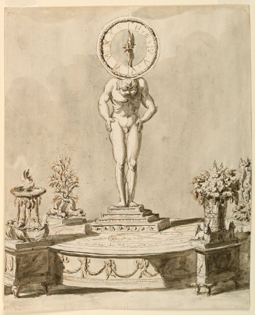 Inkstand by Giuseppe Barberi