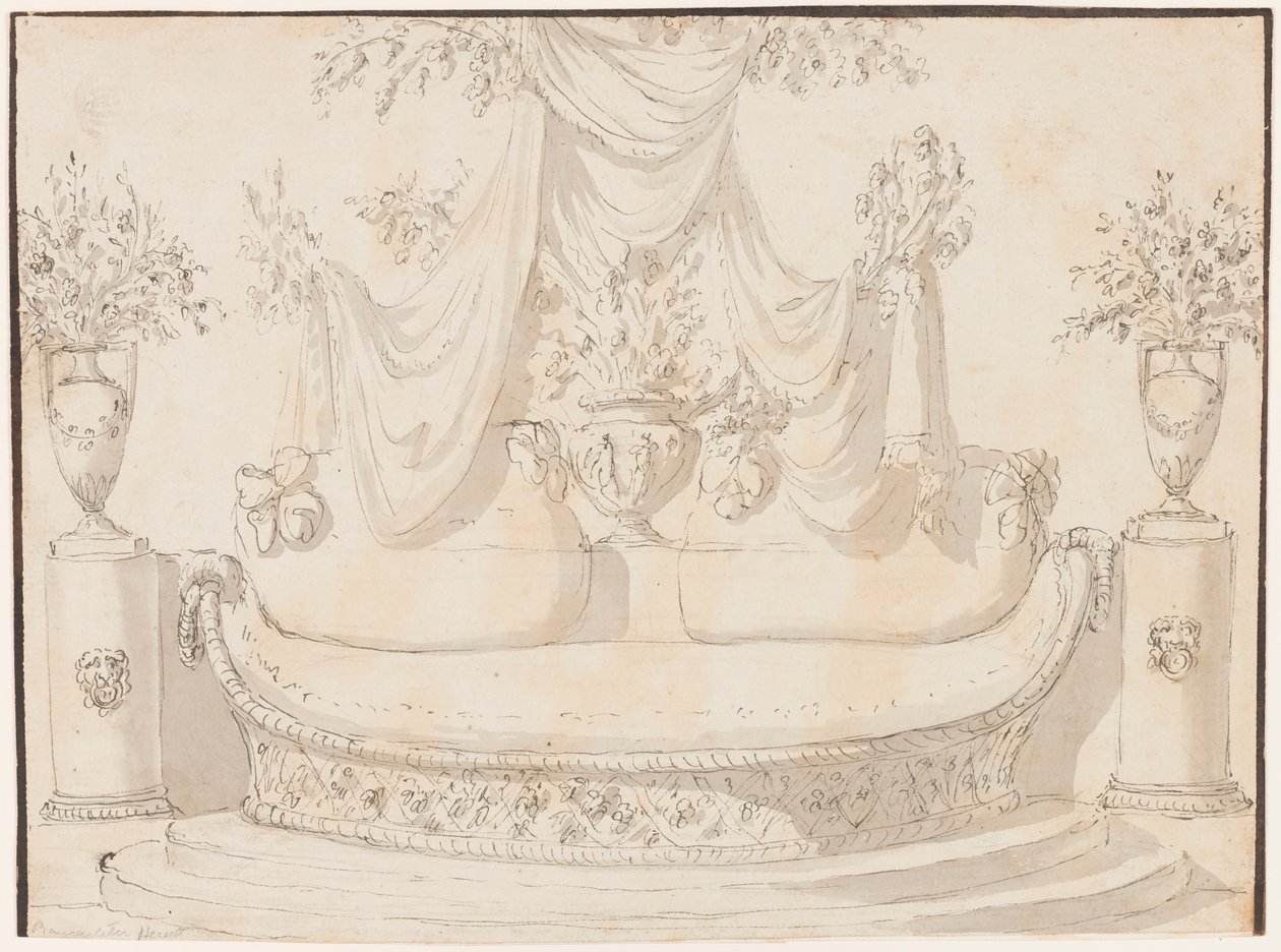 Sofa by Giuseppe Barberi