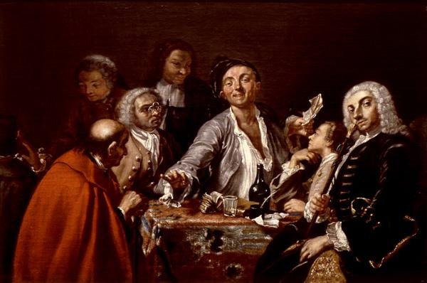 Meeting of Amateurs by Giuseppe Bonito