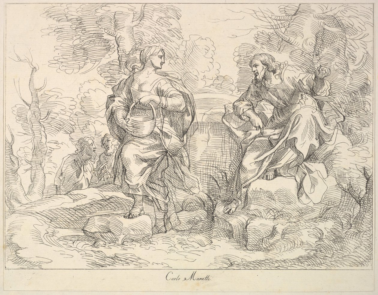 Christ Appearing to Mary Magdalen by Giuseppe Canale