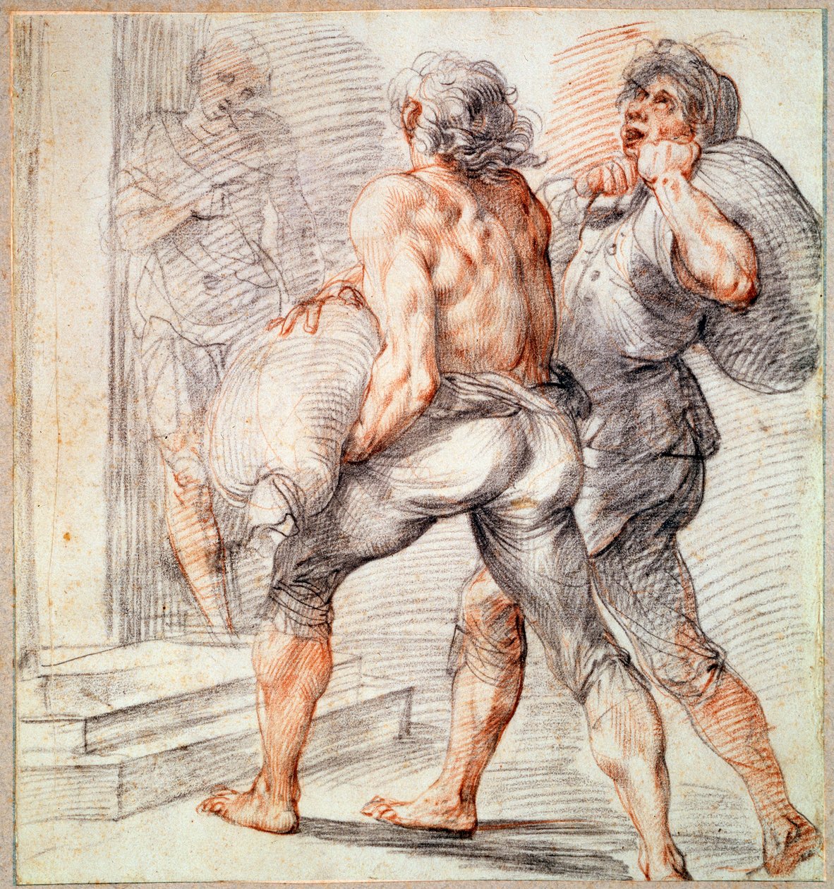 Study of Tax Collectors by Giuseppe Cesari