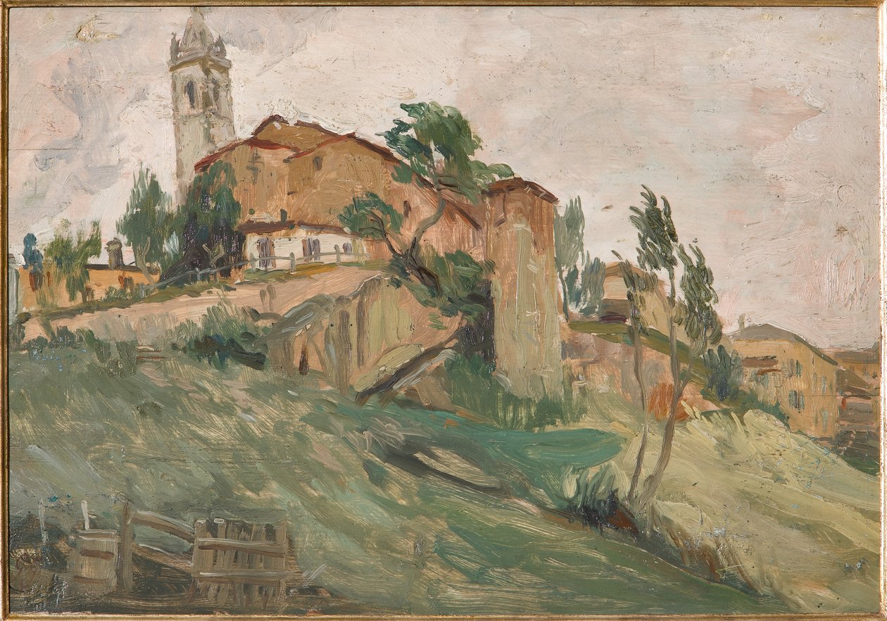 The Stronghold of Savignano by Giuseppe Graziosi