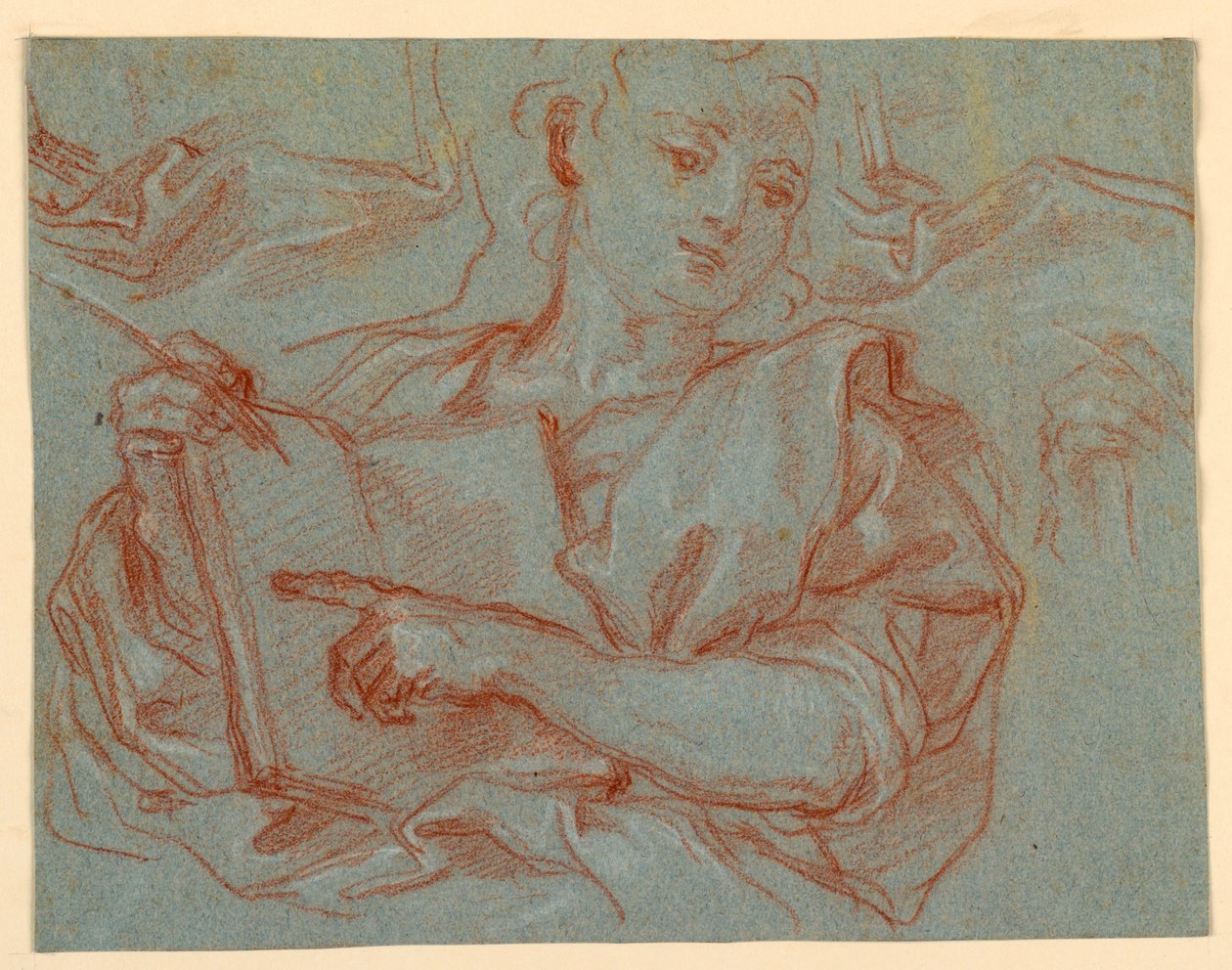 Study for an Evangelist by Giuseppe Passeri