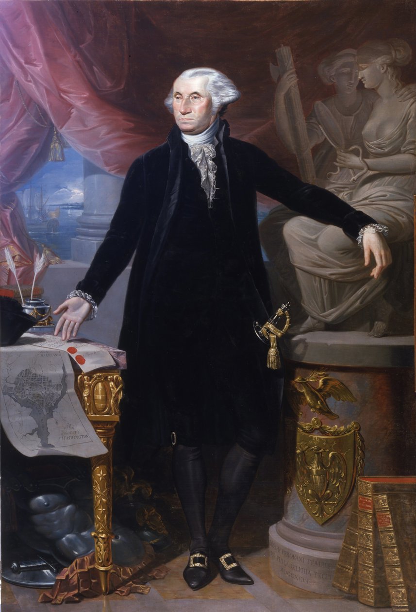 Portrait of George Washington by Giuseppe Perovani