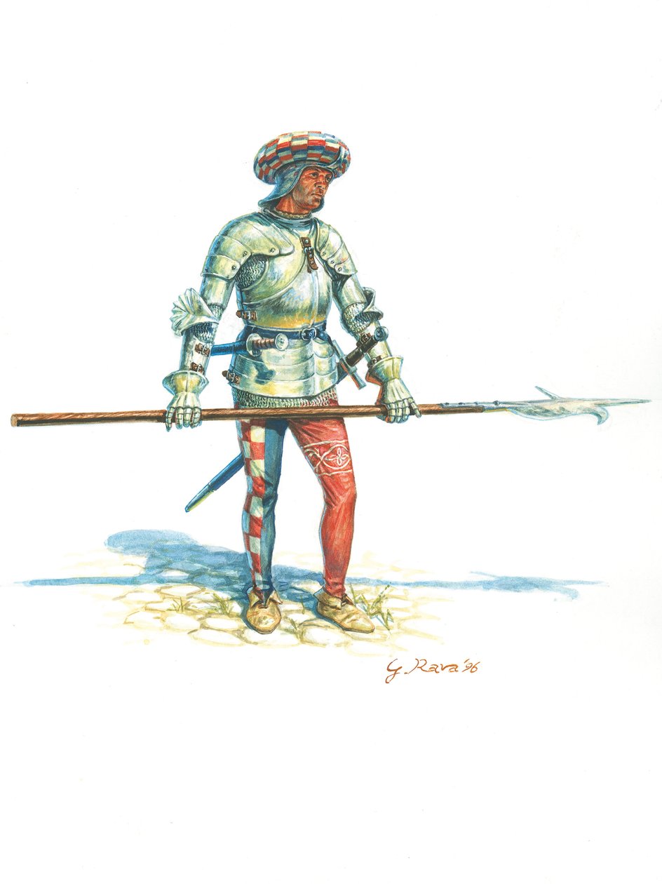 Hallebardier of Tuscany by Giuseppe Rava