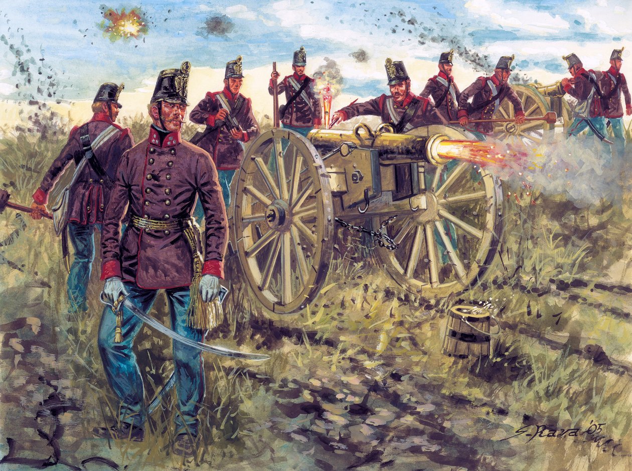 Italian Campaign (Second Italian Independence War) by Giuseppe Rava