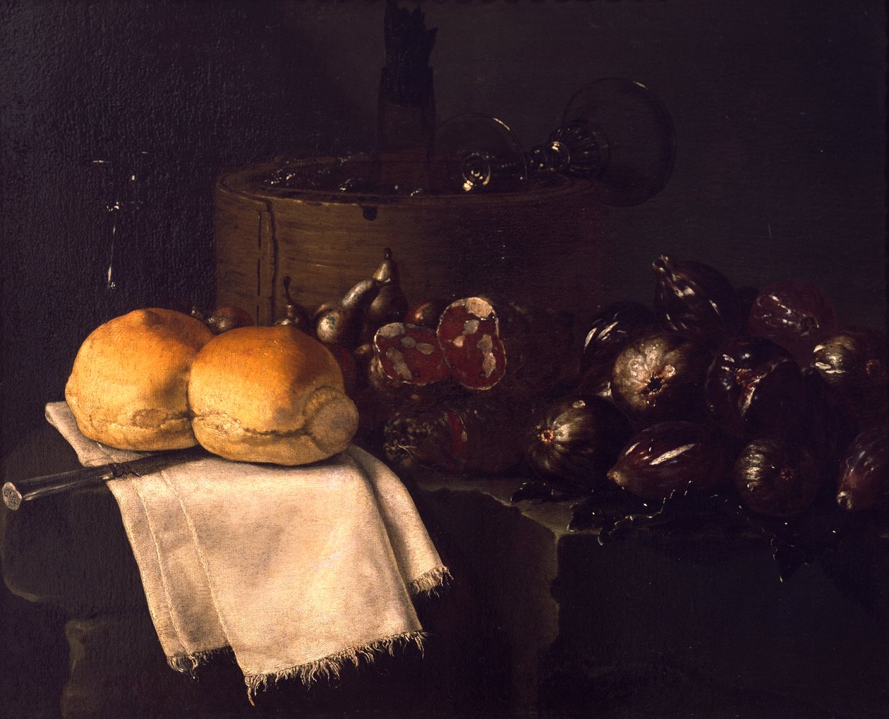 Inside kitchen by Giuseppe Recco