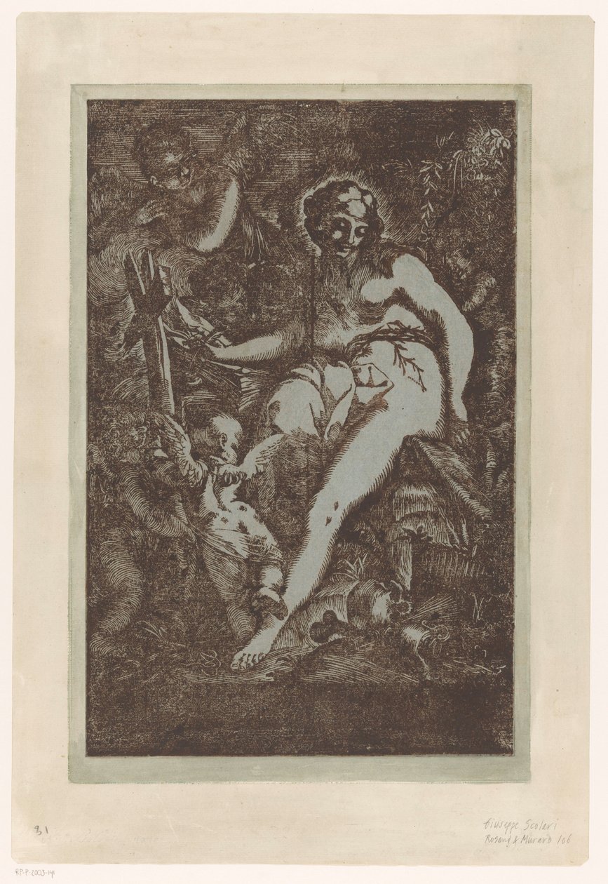 Mary Magdalene in the Wilderness by Giuseppe Scolari (circle of)