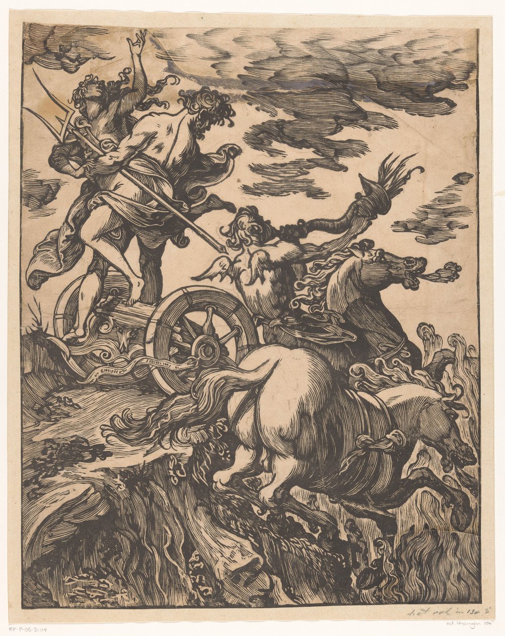 Rape of Proserpina by Giuseppe Scolari