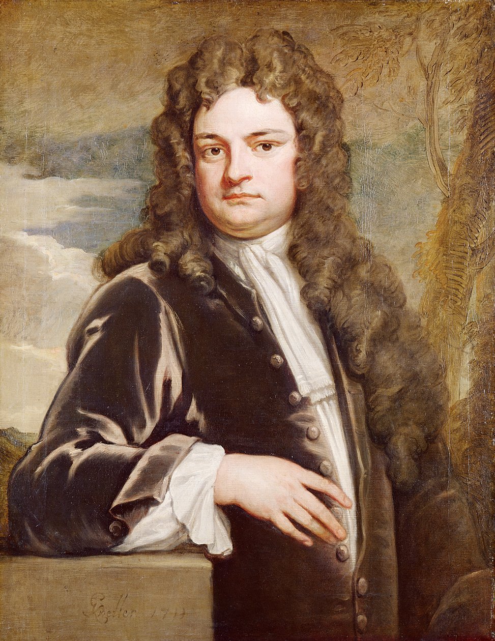 Portrait of Sir Richard Steele (1711) by Godfrey Kneller