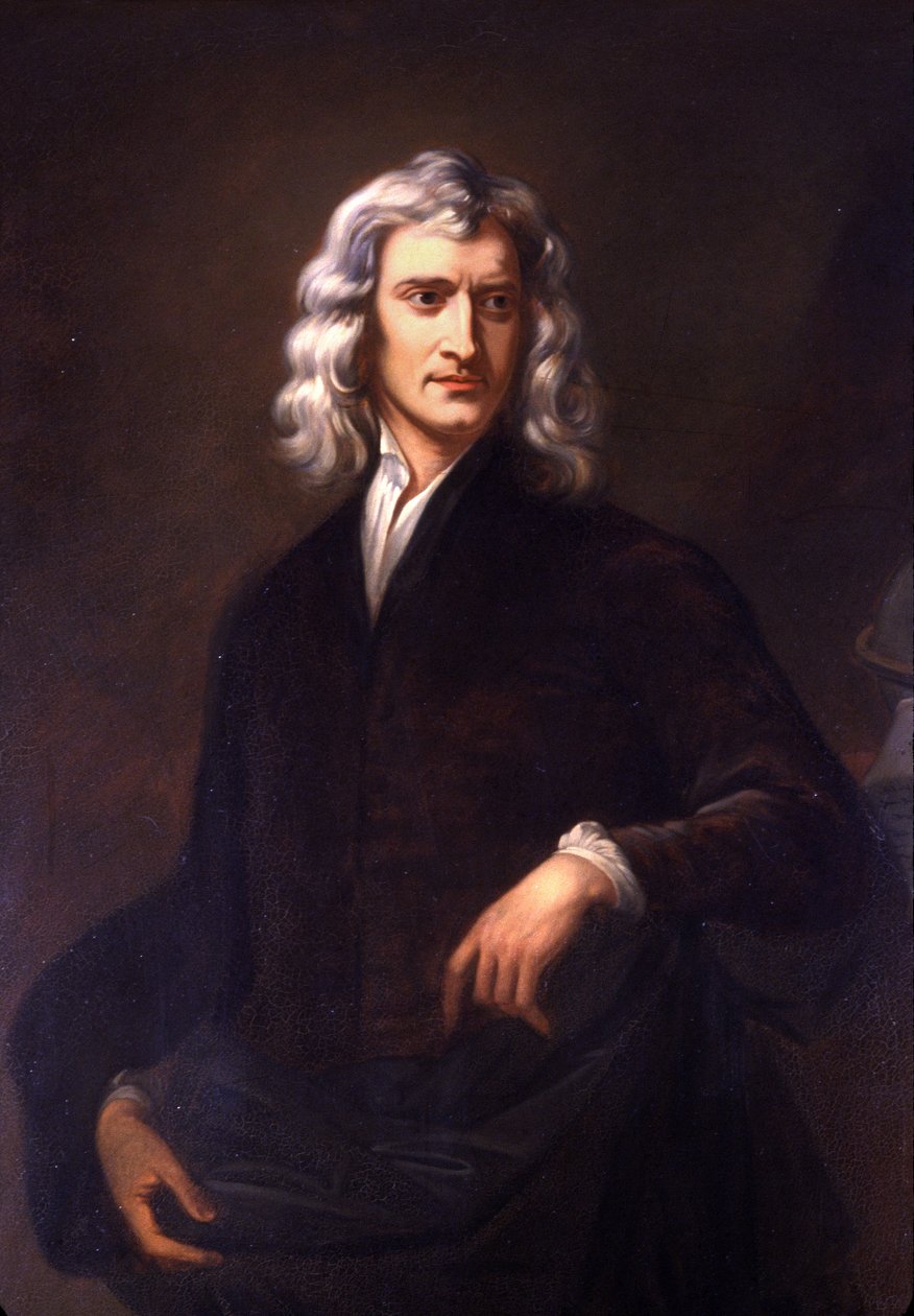 Isaac Newton by Godfrey (after) Kneller