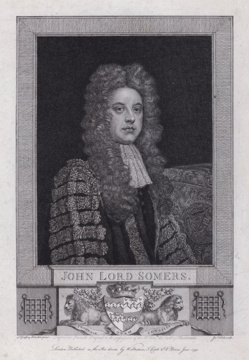 John Somers by Godfrey (after) Kneller